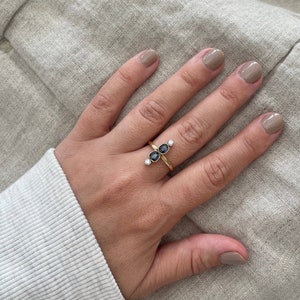 Otillie - Edwardian 18ct Sapphire Ring