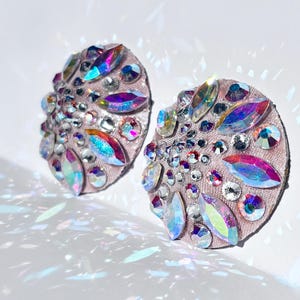 Elaborate Sparkly Rhinestone Burlesque Pasties