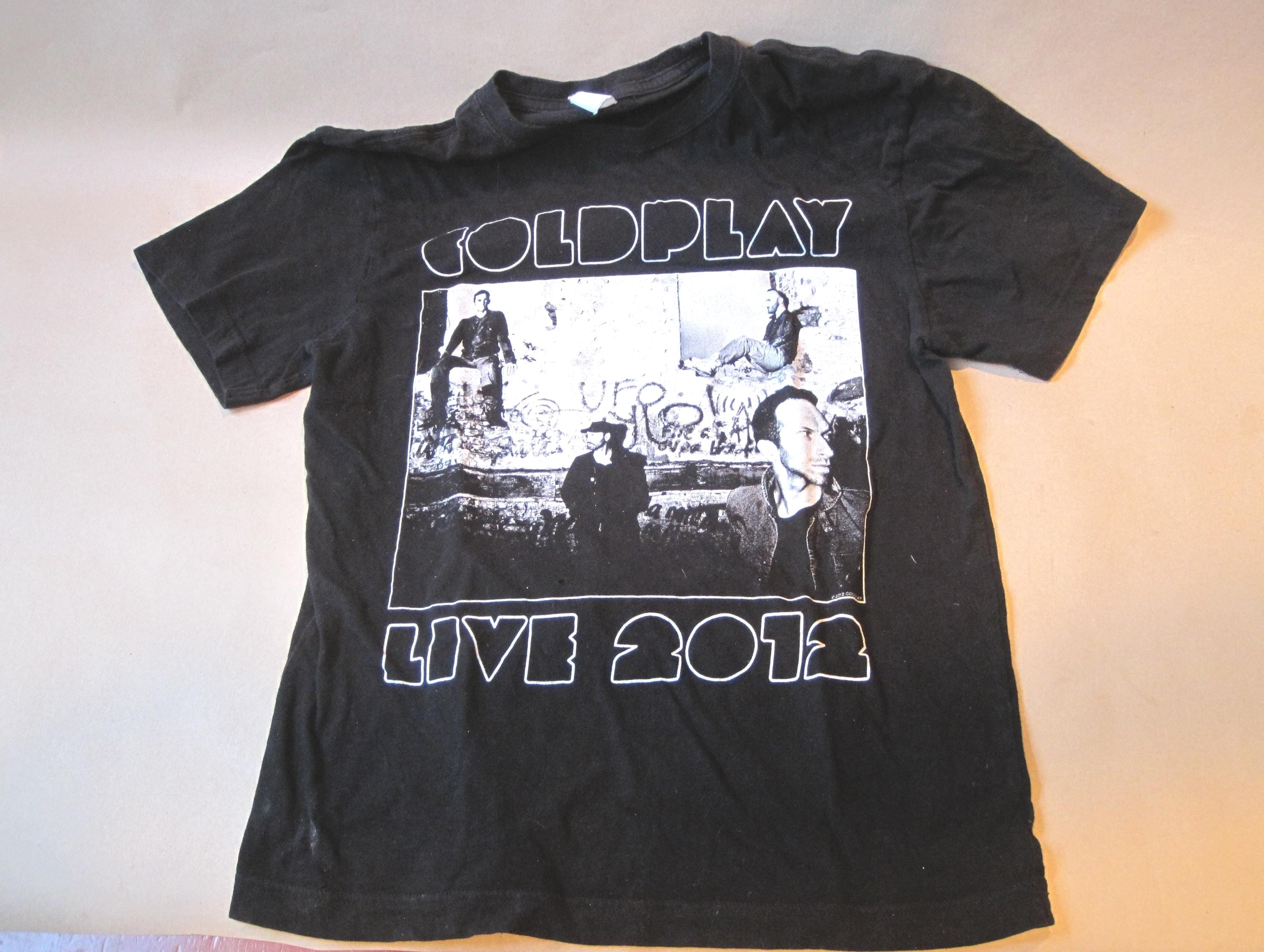 Coldplay Tour Tee - Etsy