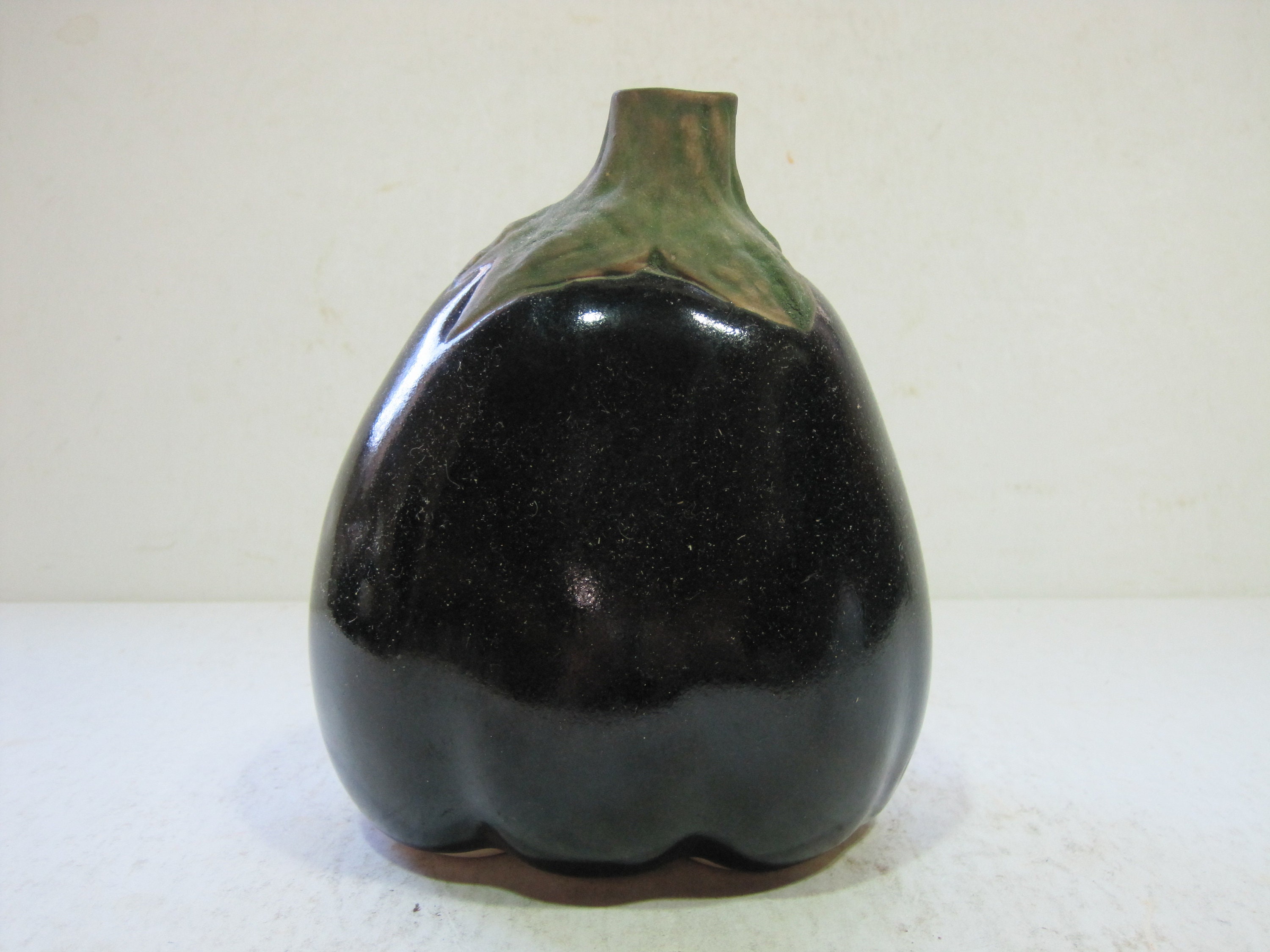 Realistic Eggplant Shaped Vase by Patricia Garrett Berkeley Etsy
