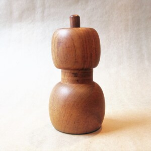 Raw Teak Salt And Pepper Mill Set - Aida @ RoyalDesign