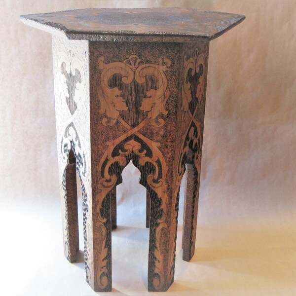 Rustic Side Table - Etsy