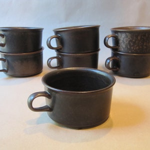 Vintage Arabia Finland Ruska Stoneware Cup: Ulla Procopé Mid Century Mug