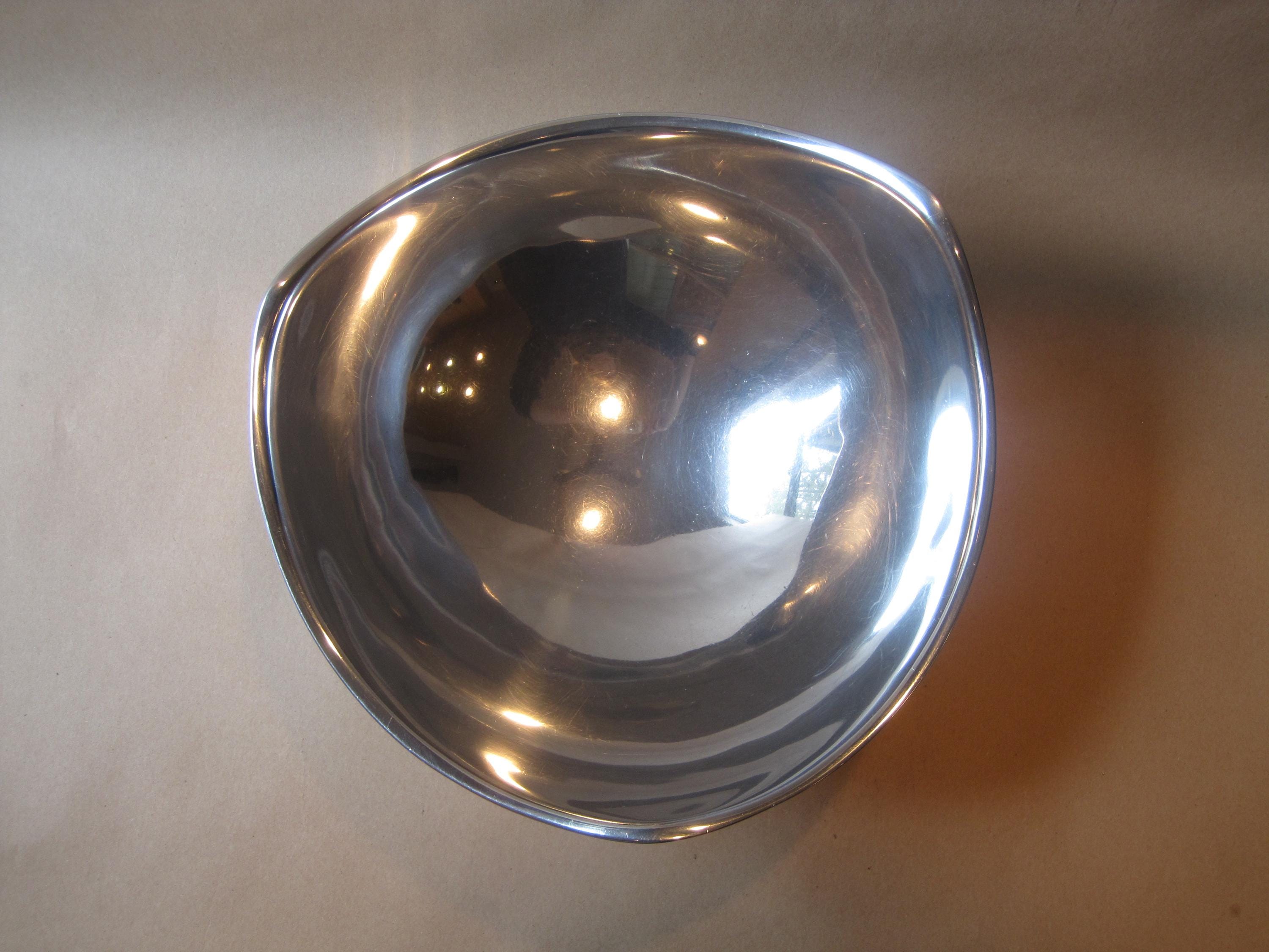 Vintage Nambe Studio Polished Alloy Tri-corner 11