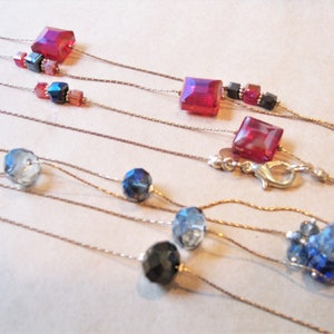 Ali Khan Designer Ribbon Black Crystal Beaded Chunky Bib Necklace +Bracelets