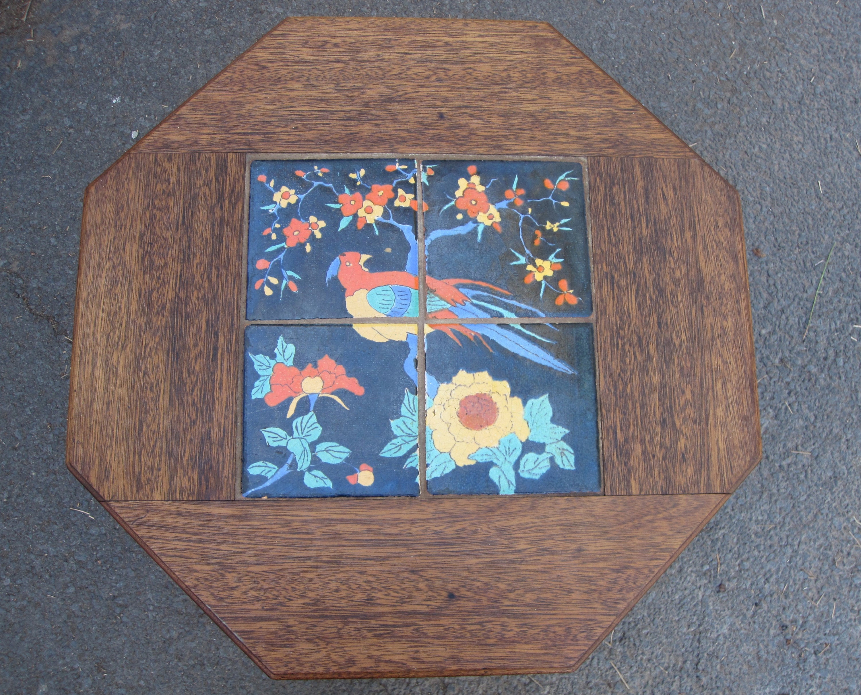 【引取り限定】Vintage Tile top table /Ox-artTRIOH 天板のみ タイルトップコーヒーテーブル | OX-ART - Antiques & Repair eel