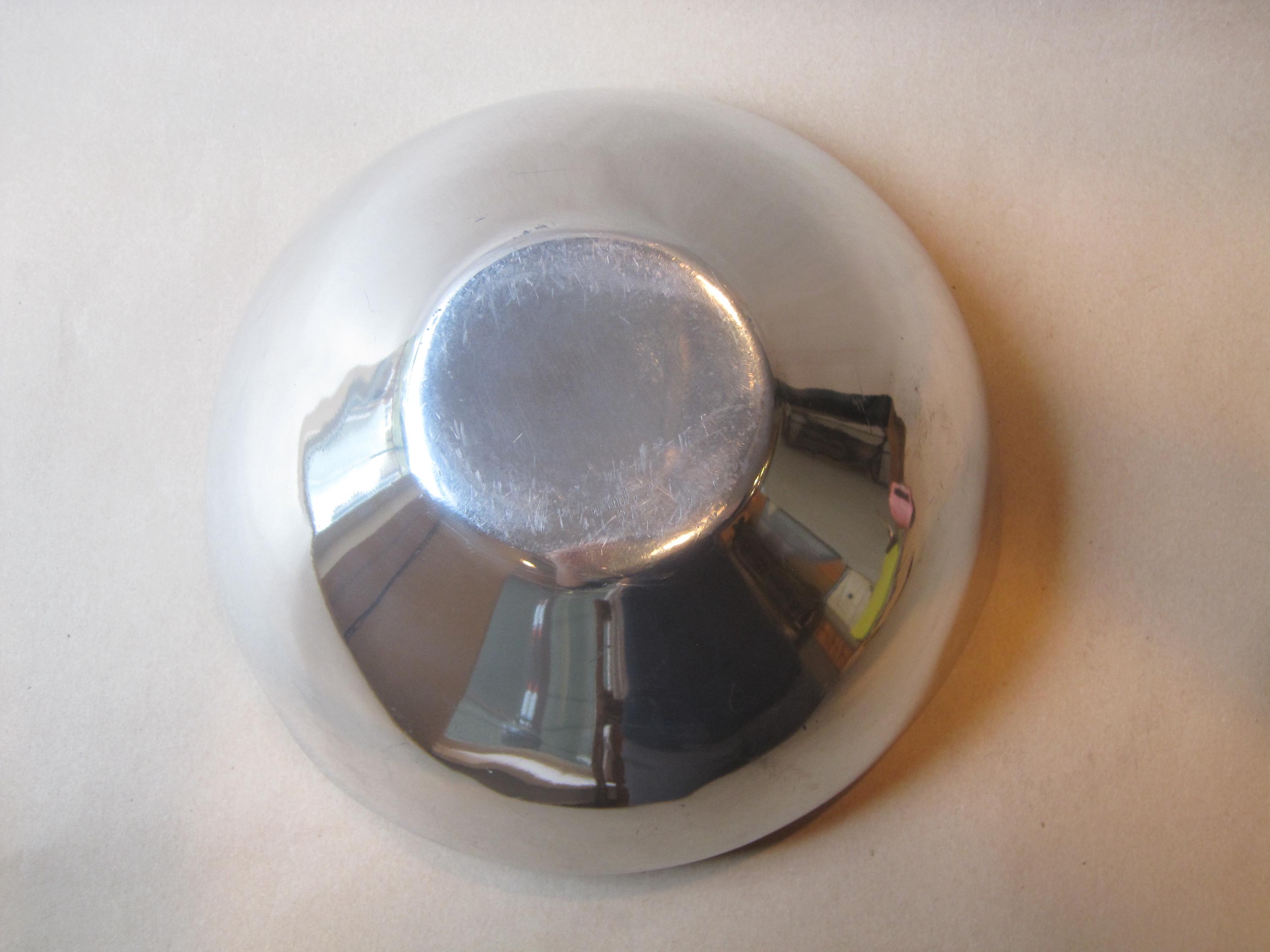 Vintage Nambe Studio Polished Alloy Tri-corner 11