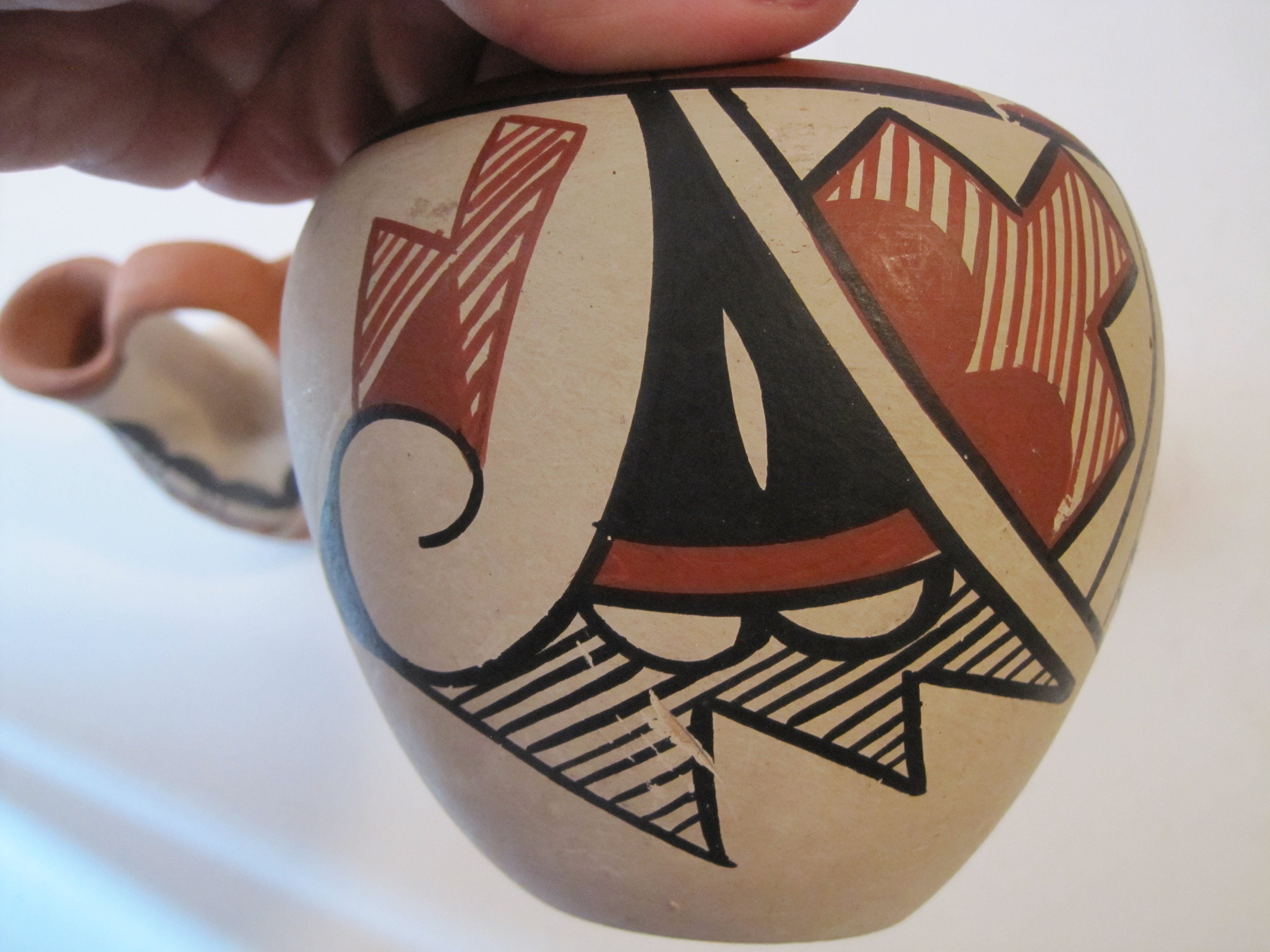 Vintage Native American Lot of 4 Pueblo Indian Patterned