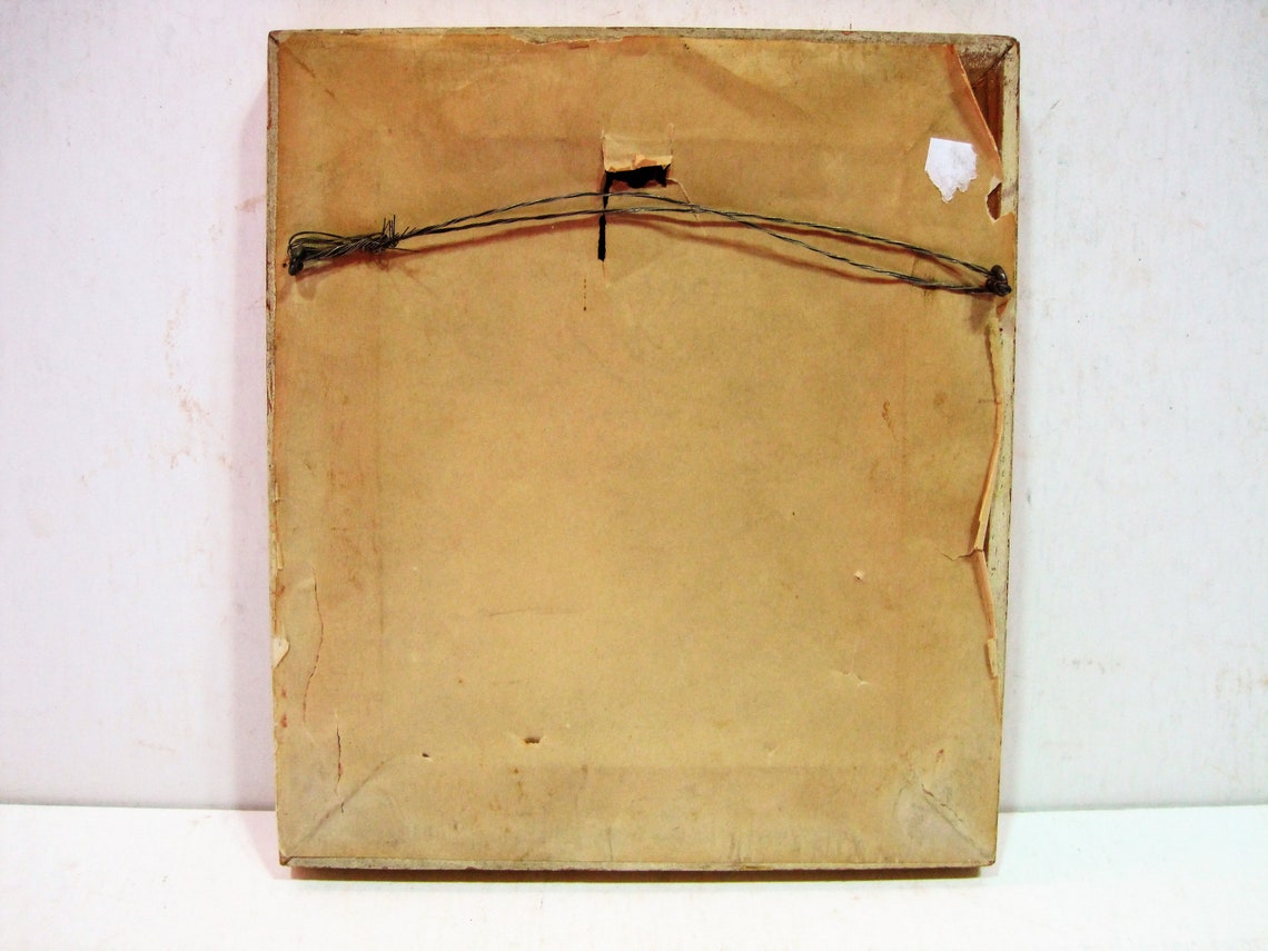 Original Framed Oil Painting Oil on Canvas Board Pansies Etsy