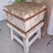 Vintage French Rustic Butchers Block on Stand - Etsy