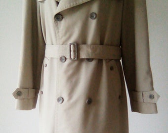 Trench-coat homme beige des années 1970 Blizzand