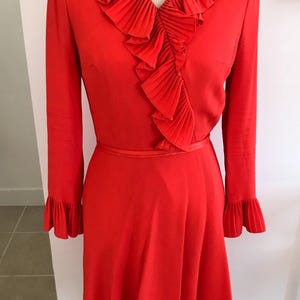 French vintage couture 1960&#39;s dress