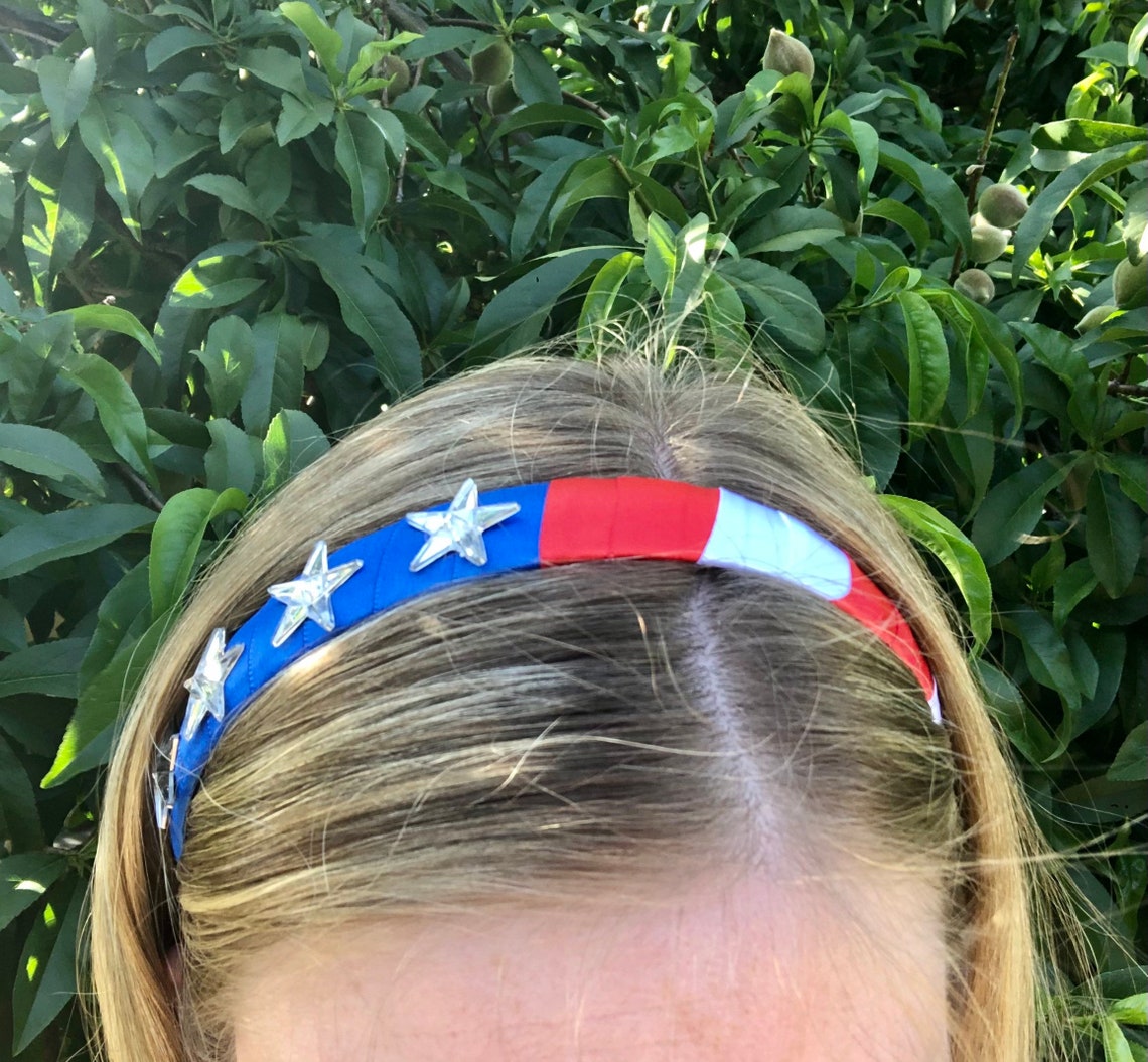 American Flag Headband Etsy