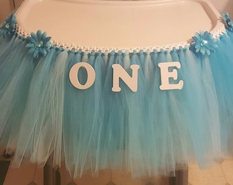 Deluxe HIGH CHAIR TUTU - 1st birthday Decoration