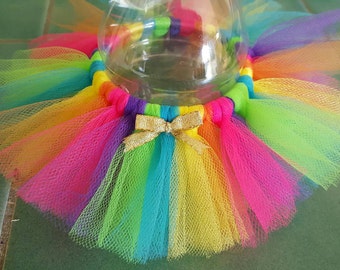 BOTTLE TUTU Birthday Party Favor* Princess decoration Ballerina Rainbow Baby Shower Wedding bridal Sweet 16 quinceanera tulle girl
