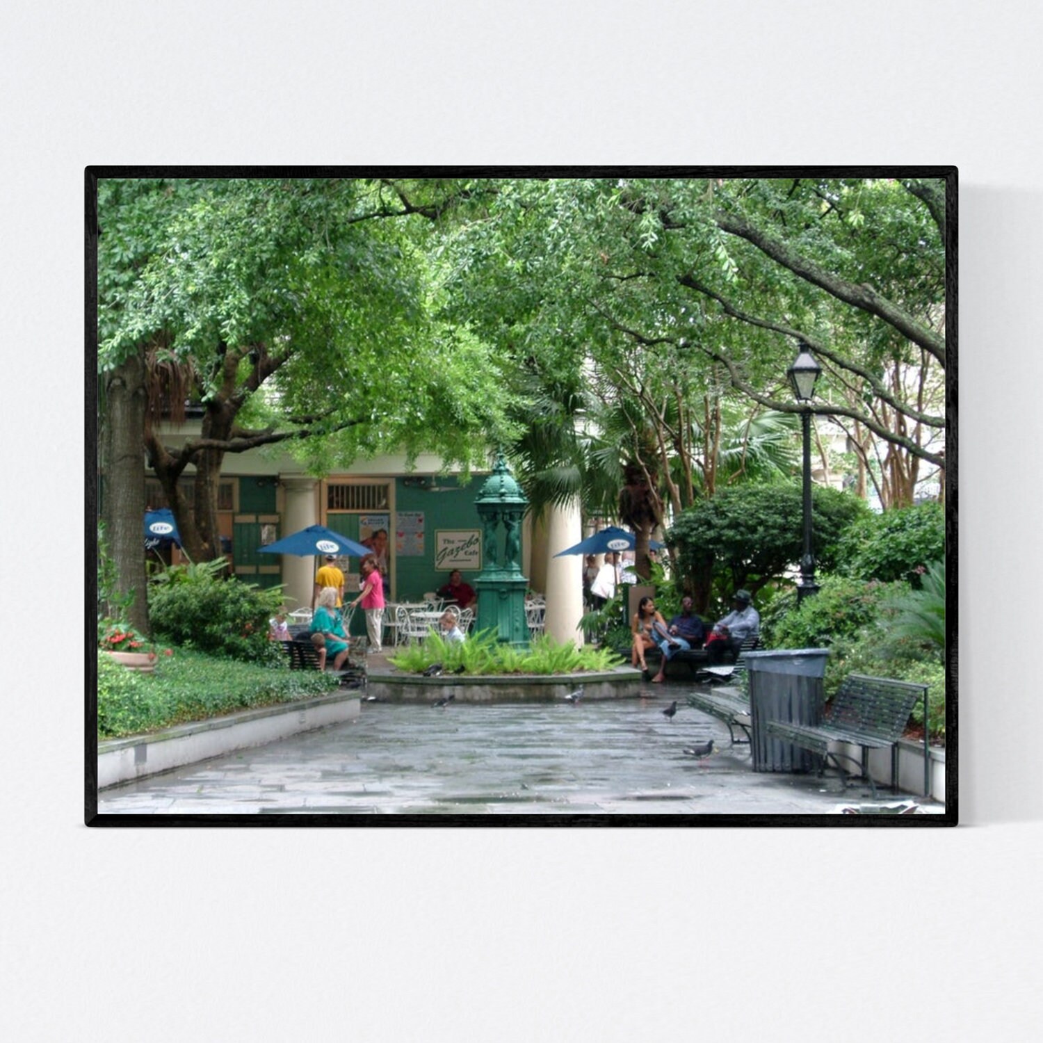 Foto enmarcada del Barrio Francés Exterior de Nueva Orleans en | Etsy