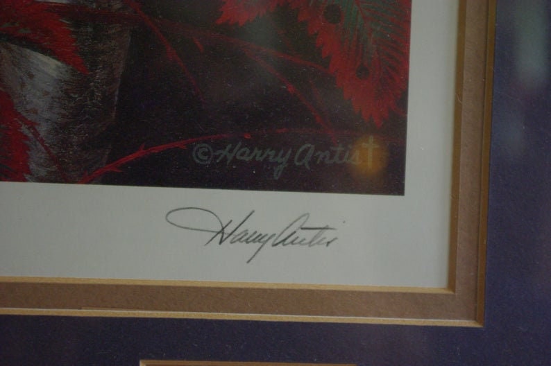 FRAMED Harry Antis Print Thunderbird Collectors Etsy