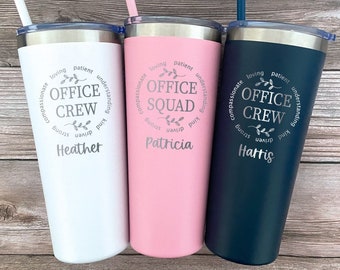 Thank You Gifts for Women Men 40 oz Tumbler with Lid Christmas Gifts Travel  Mug Appreciation Gifts for Coworkers Friends Birthday Employee Secretary