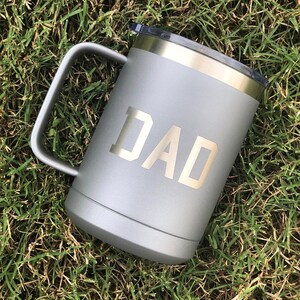 Dad Gift, Dad Mug, Dad Tumbler, Grandpa Gift, Coffee Mug for Dad, Personalized Coffee Cup, Mug with Lid, Travel Mug