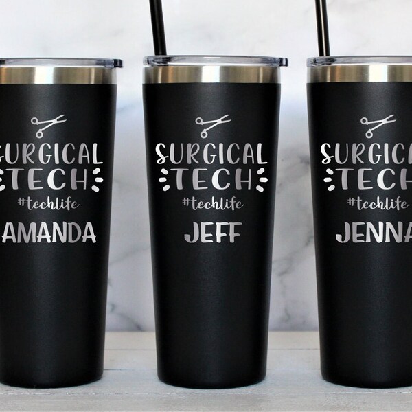 Surgical Tech Cup Etsy