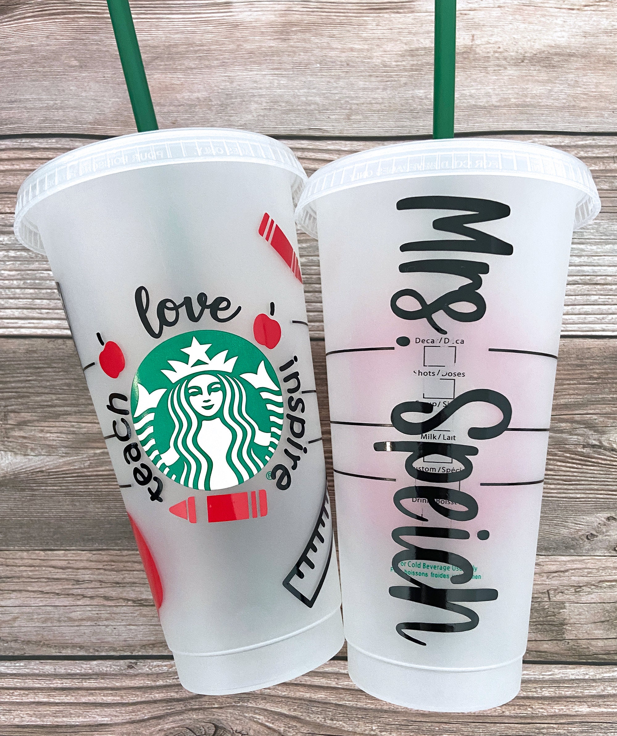 Starbucks Has a Teacher-Inspired Tumbler Complete with a Pencil Straw