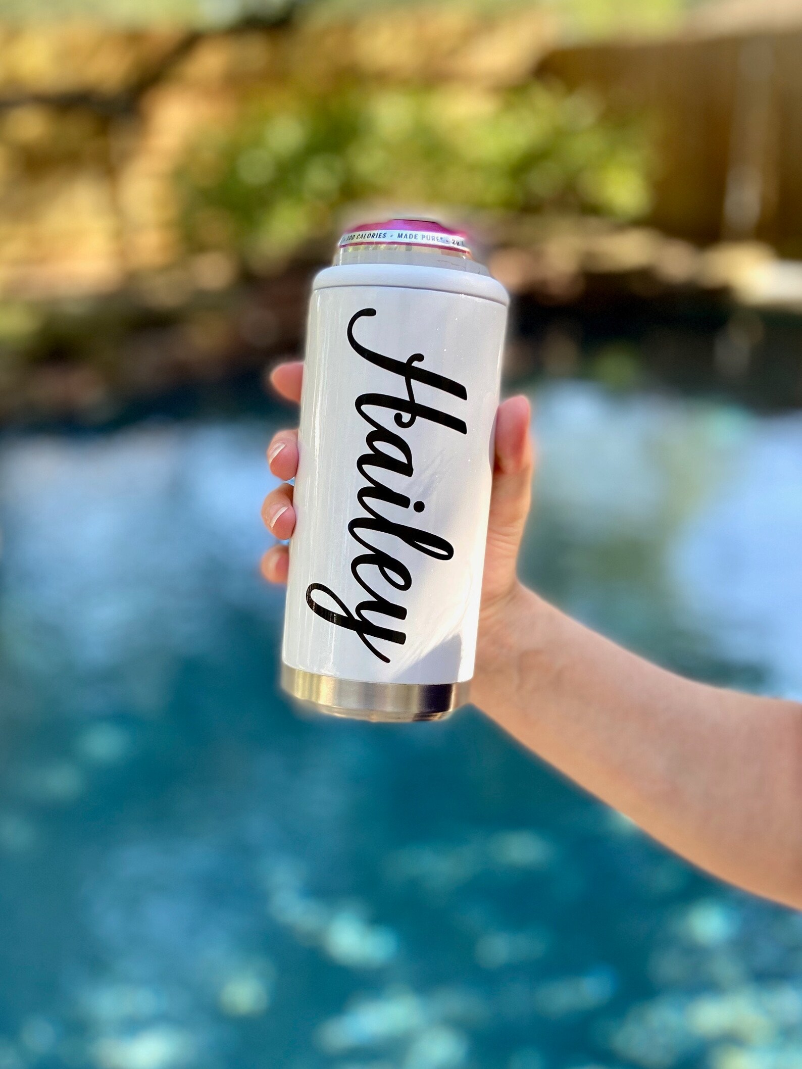 Personalized Skinny Can Cooler Skinny Seltzer Hard Seltzer | Etsy