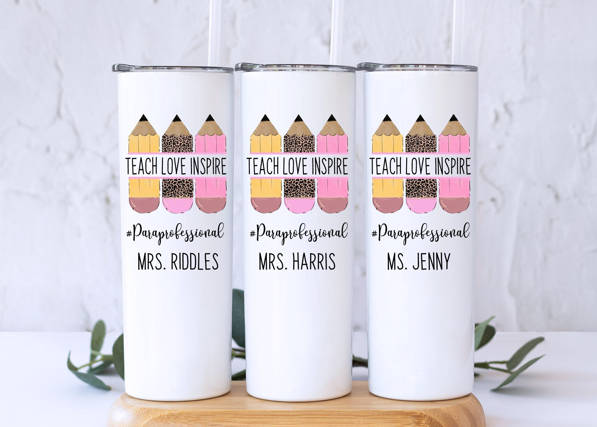 Gift Ideas For Paraprofessionals
 Paraprofessional Gift Paraprofessional Tumbler Personalized