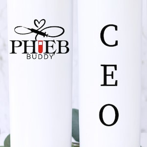 Custom Full Color Tumbler - Design Your Own Tumbler, Company Logo Tumbler, Promotional Tumbler for Company, Corporate Gift, Skinny Tumbler