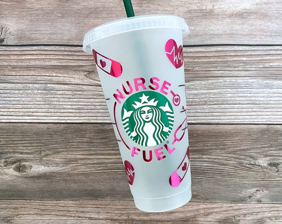 Starbucks Pretty in Pink Cold Cup/ Gift/ Personalized Cup With Lid/ Glitter  Cup/ 24oz Reusable Venti Cup -  Denmark