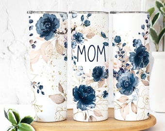 Mother's Day Gift, Mom Tumbler, Gift for Mom from Kids, Gift for Grandma, Grandma Tumbler, Floral Mom Cup, Mama Gift, Mama Tumbler