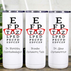 Optometry Gifts, Optometrist Gift, Ophthalmologist Gifts, Eye Doctor, Optometrist Tech Tumbler, Optometric Technicians, Optometry Student