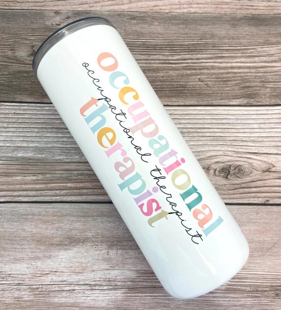 Personalized Occupational Therapy Tumbler: Stainless Steel OT Gift