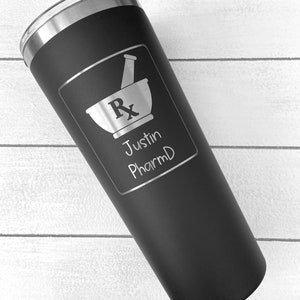 Pharmacist Gift, Pharmacy Technician Gift, Personalized Pharmacist Tumbler, Pharm Graduation, Pharmacist Student, Congratulations Gift