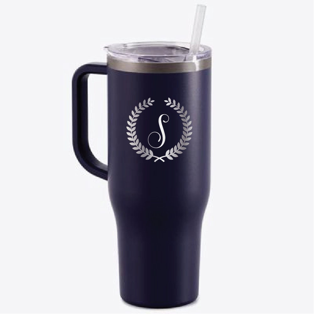 Beast Handle Mug 40-Oz. with Straw Lid - Personalization Available
