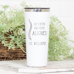 Chiropractor Gifts, Chiropractor Skinny Tumbler, Chiropractic Graduation, Chiro Squad, Graduation Gift for Chiropractor, skinny tumbler