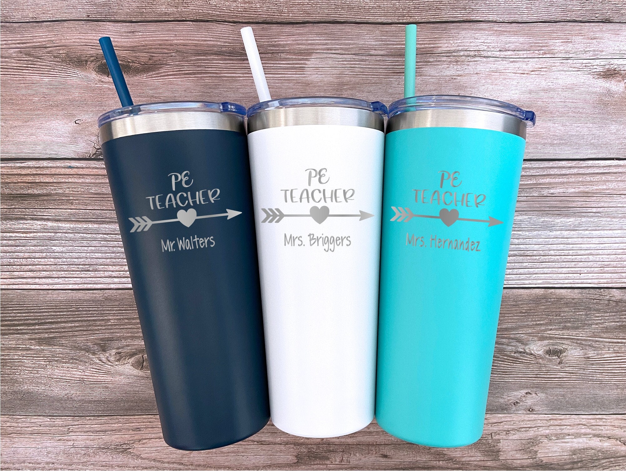 Personalized PE Teacher Gift PE Coach Tumbler PE Teacher - Etsy