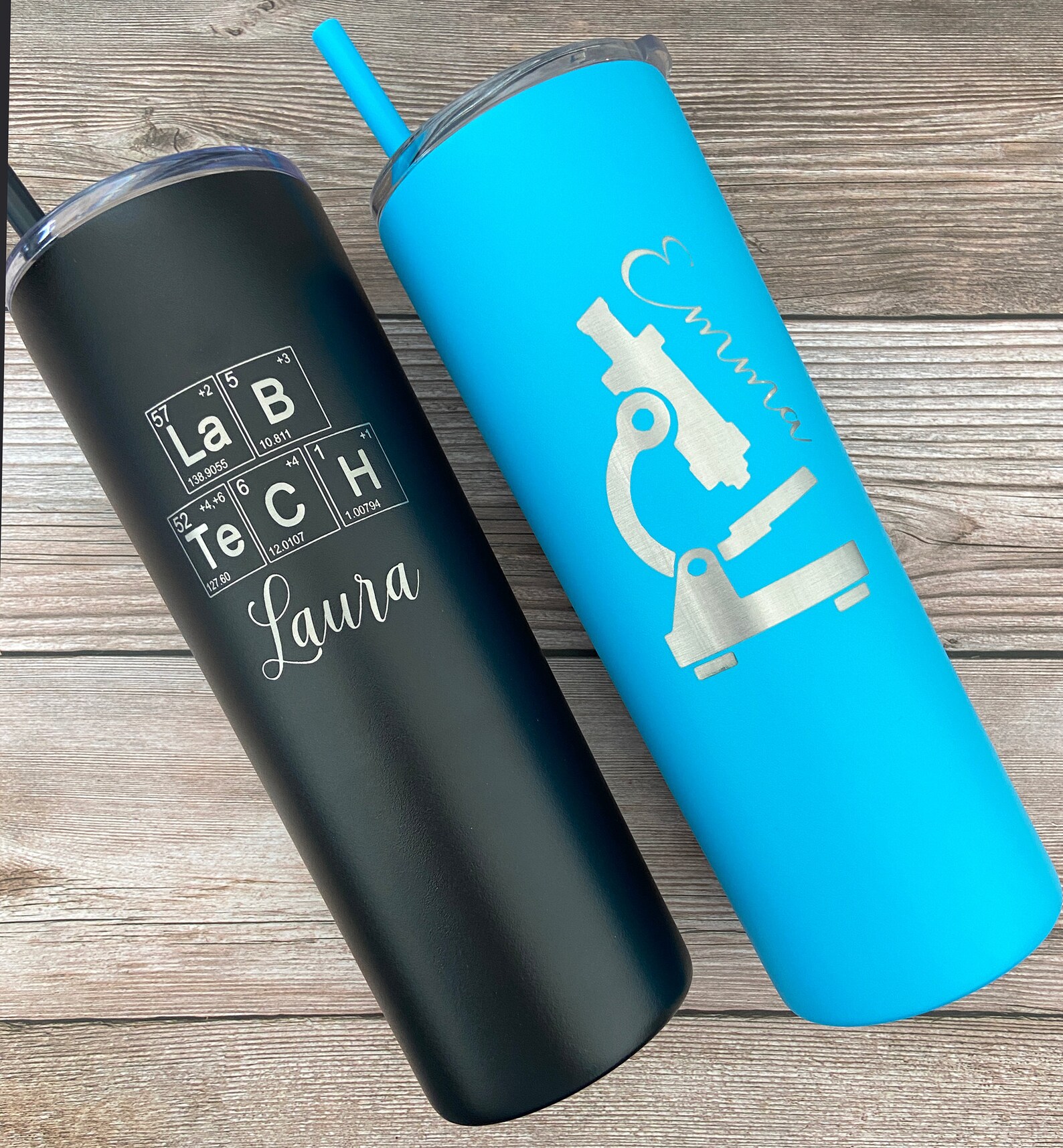 Personalized Lab Tech Tumbler Lab Tech Gift Laboratory Etsy