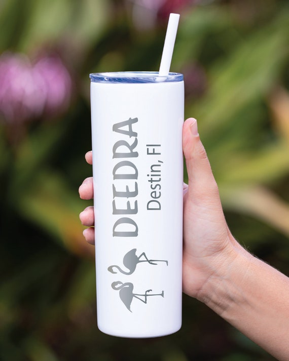 Personalized Nail Tech Tumbler: Laser Engraved Stainless Steel