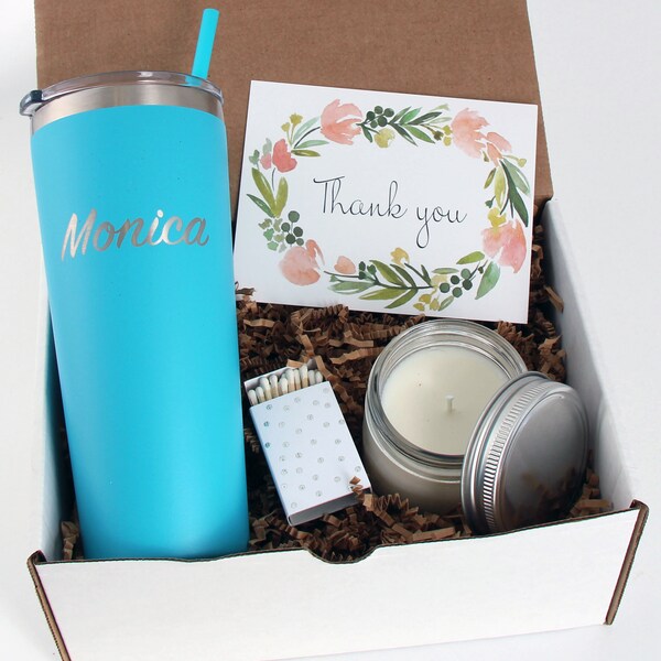 Tumbler Gift Box Etsy