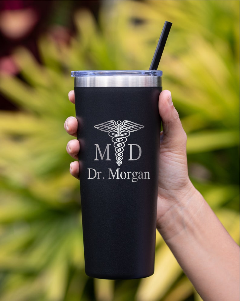 Doctor Gift Personalized Doctor Tumbler Stethoscope Doctor Etsy