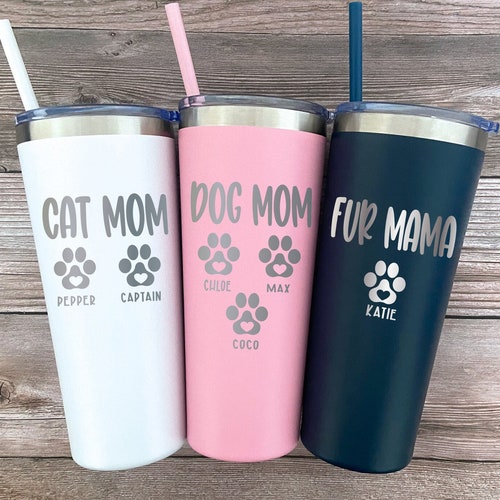 Custom Fur Mama Tumbler Etsy