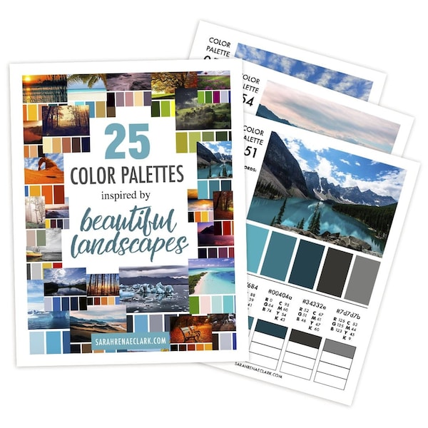 25 Color Palettes Inspired by Beautiful Landscapes