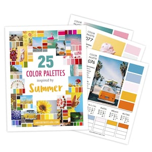 25 Color Palettes Inspired by Summer