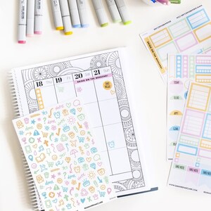 Functional Sticker Pack printable Digital Only - Etsy