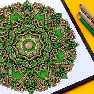 60 mandala coloring pages / mandala coloring book / printable coloring Book / adult coloring book / grown-up coloring book / coloring page