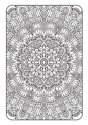 Art Therapy Printable Adult Coloring Book Downloadable PDF | Etsy
