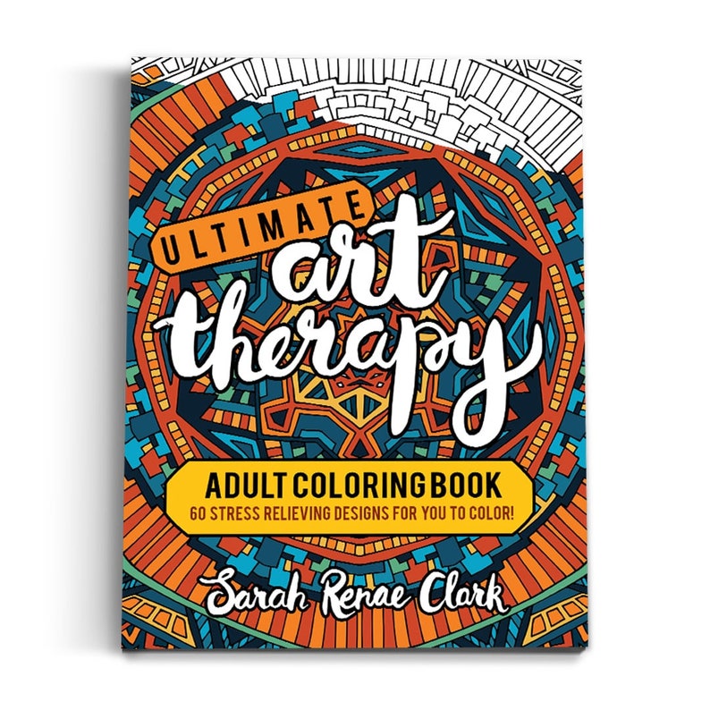 Download Adult Coloring Book Ultimate Art Therapy BUNDLE 60 adult ...