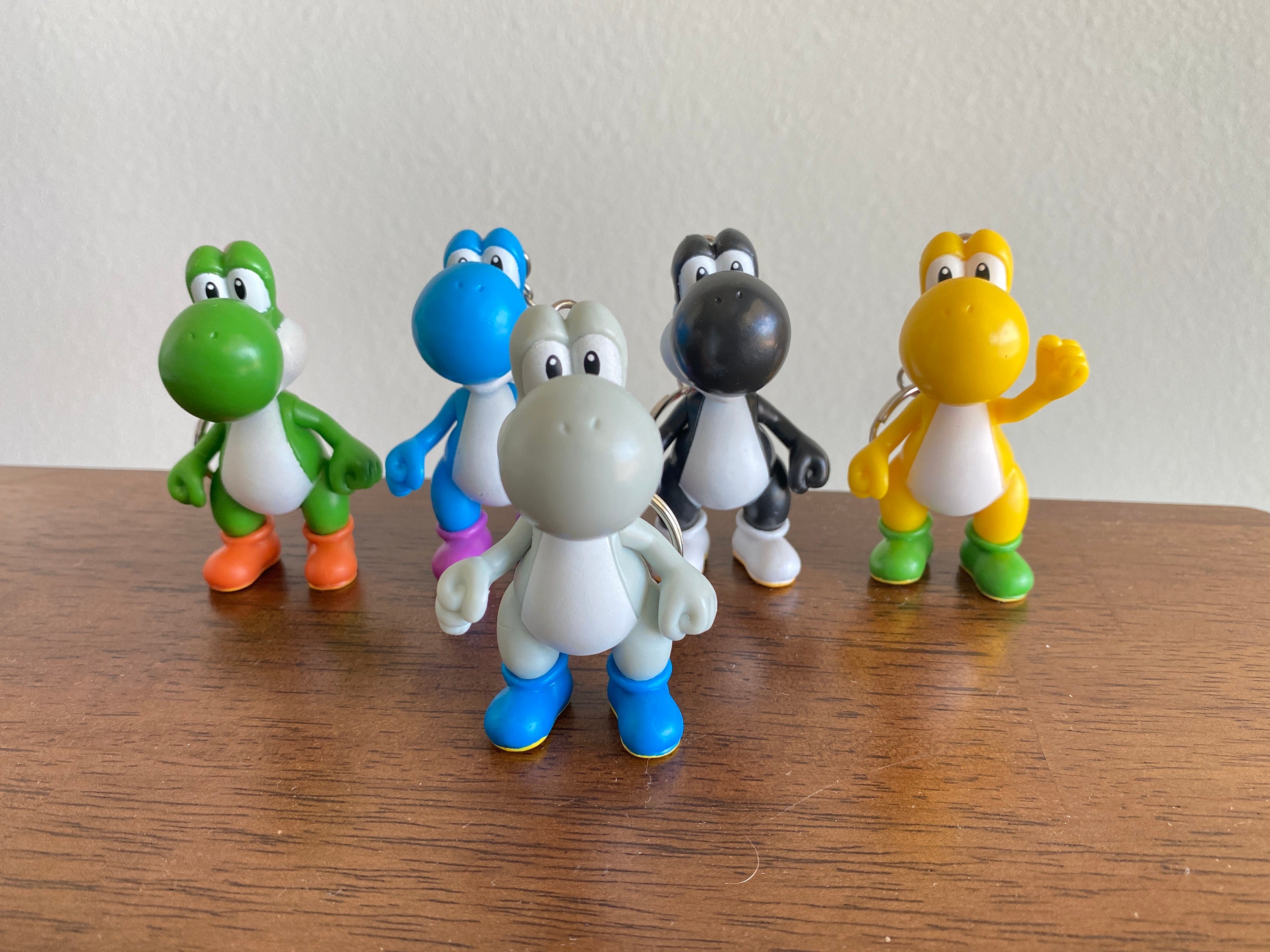Yoshi Keychains - Etsy