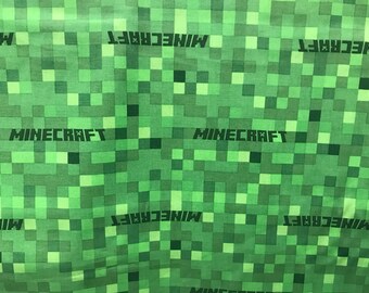 Minecraft fabric | Etsy
