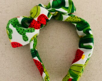 Organic Cactus Fan Knot Headband
